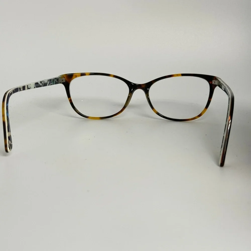 Vera Bradley Liliana Eyeglasses Katalina Blues KBS Tortoise Floral 54-16-135